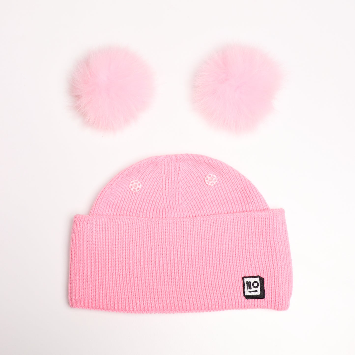 Arctic Pom Beanie - Pinkki