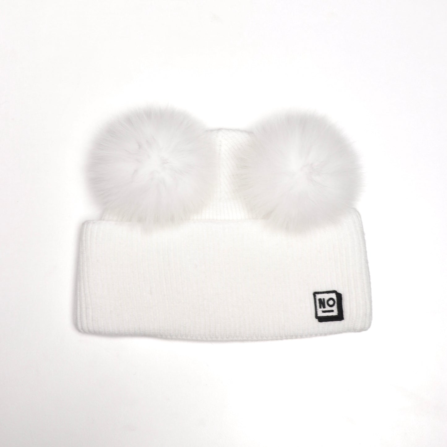 Arctic Pom Beanie - Valkoinen